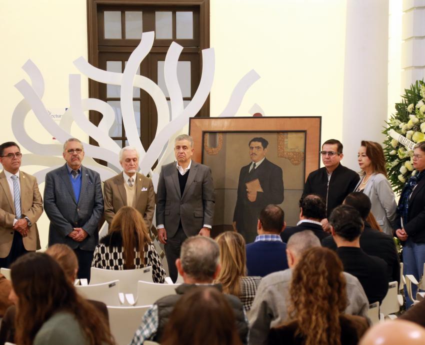 Conmemoran el 38 aniversario luctuoso de Constancio Hernández Alvirde, Exrector de la UdeG